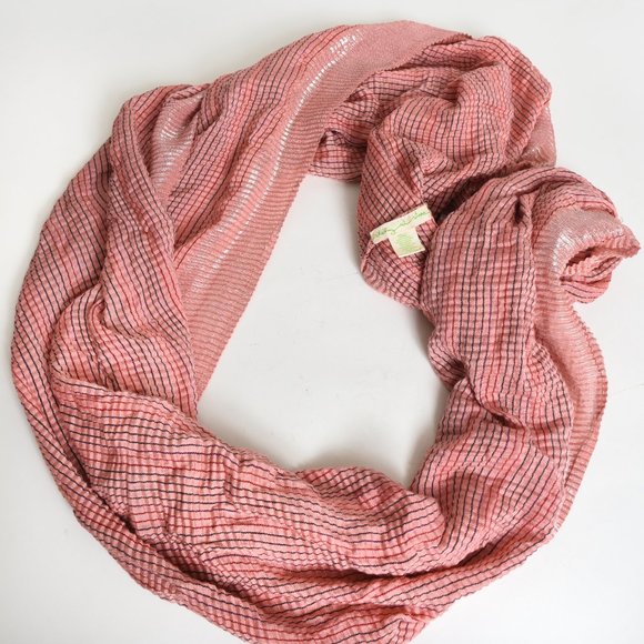 Pink Urban Outifitter's Infinity Scarf - Picture 1 of 5